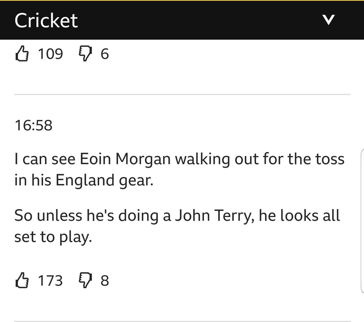 huando_13's tweet image. Subtle there #bbccricket #2008flashback