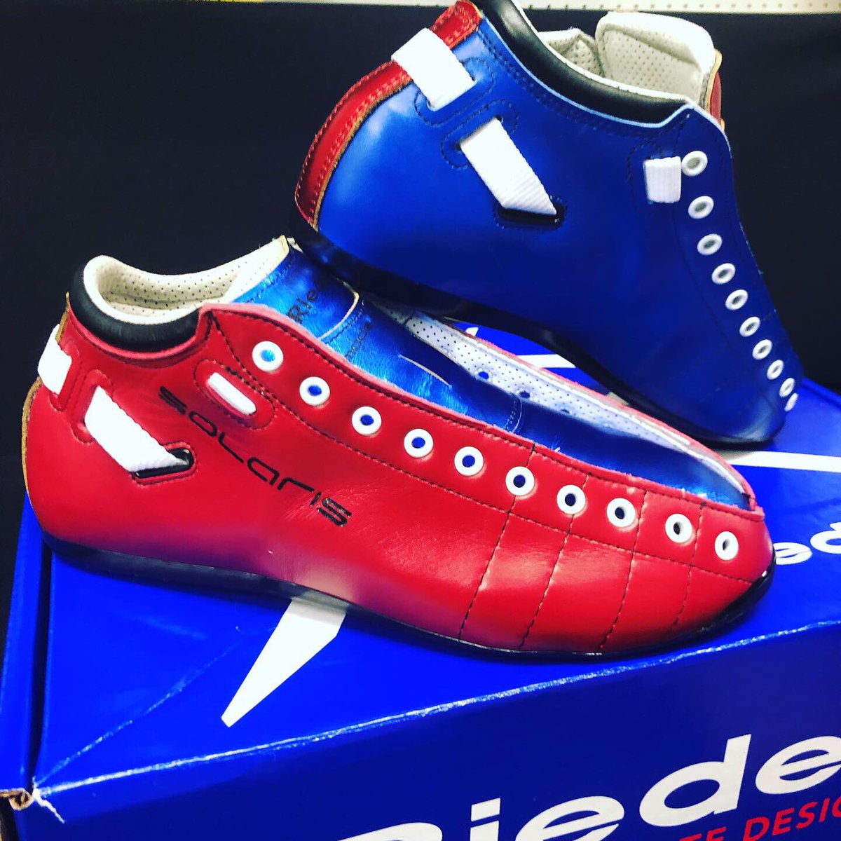 BridgendSkates's tweet photo. Custom Riedell Solaris Boots https://t.co/gvGC56oKME