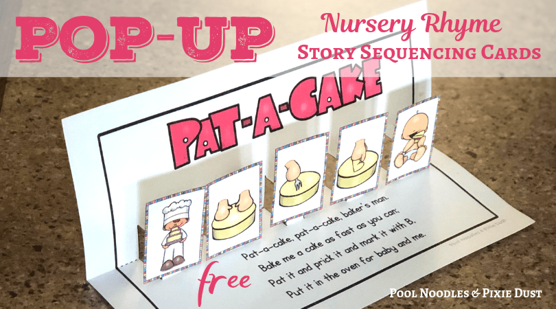 Pat-A-Cake Pop-Up Sequencing Cards poolnoodlesandpixiedust.com/pat-a-cake-pop…