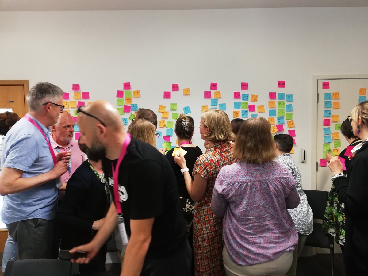 losh99's tweet photo. Enjoying the #graphicjam with @magalielegall and @mpuaud really good creative fun #uxlibs
Now time to draw a story board https://t.co/EkQN6nzEb0
