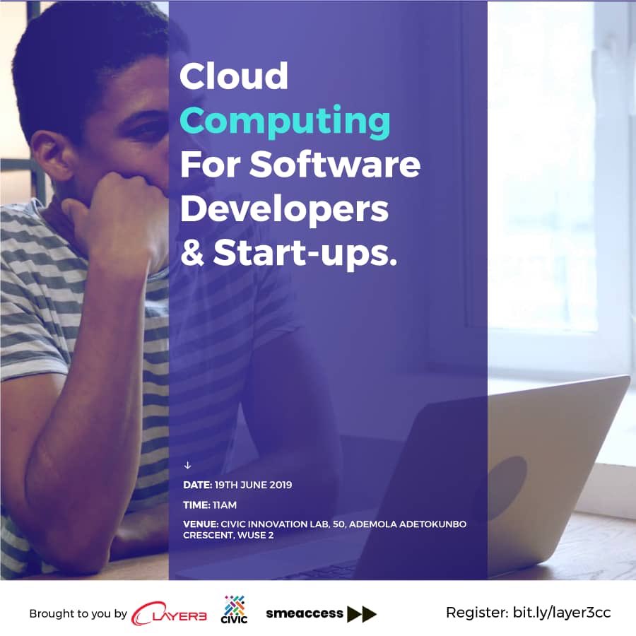 Layer3NIGERIA's tweet image. Join us at 11am tomorrow, 19th June, 2019 to experience Layer3’s Cloud computing for developers and startups.

Free T-shirts for the first 30 attendees.

Powered by @Layer3NIGERIA 

Register: bit.ly/layer3cc.

#EngineeredForScale #ProudlyNigerian #Layer3Cloud