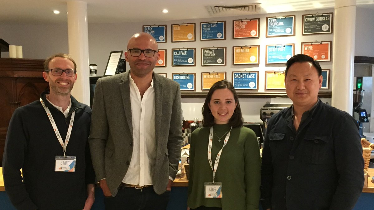 thegatelive's tweet photo. Matt and Helen had a great morning meeting with @DeAthCardiff and @wngstr today chatting all things #Roath and #Plasnewydd! #EnjoyTheArts #DiscoverYourCreativity https://t.co/mjqyuBMqSS