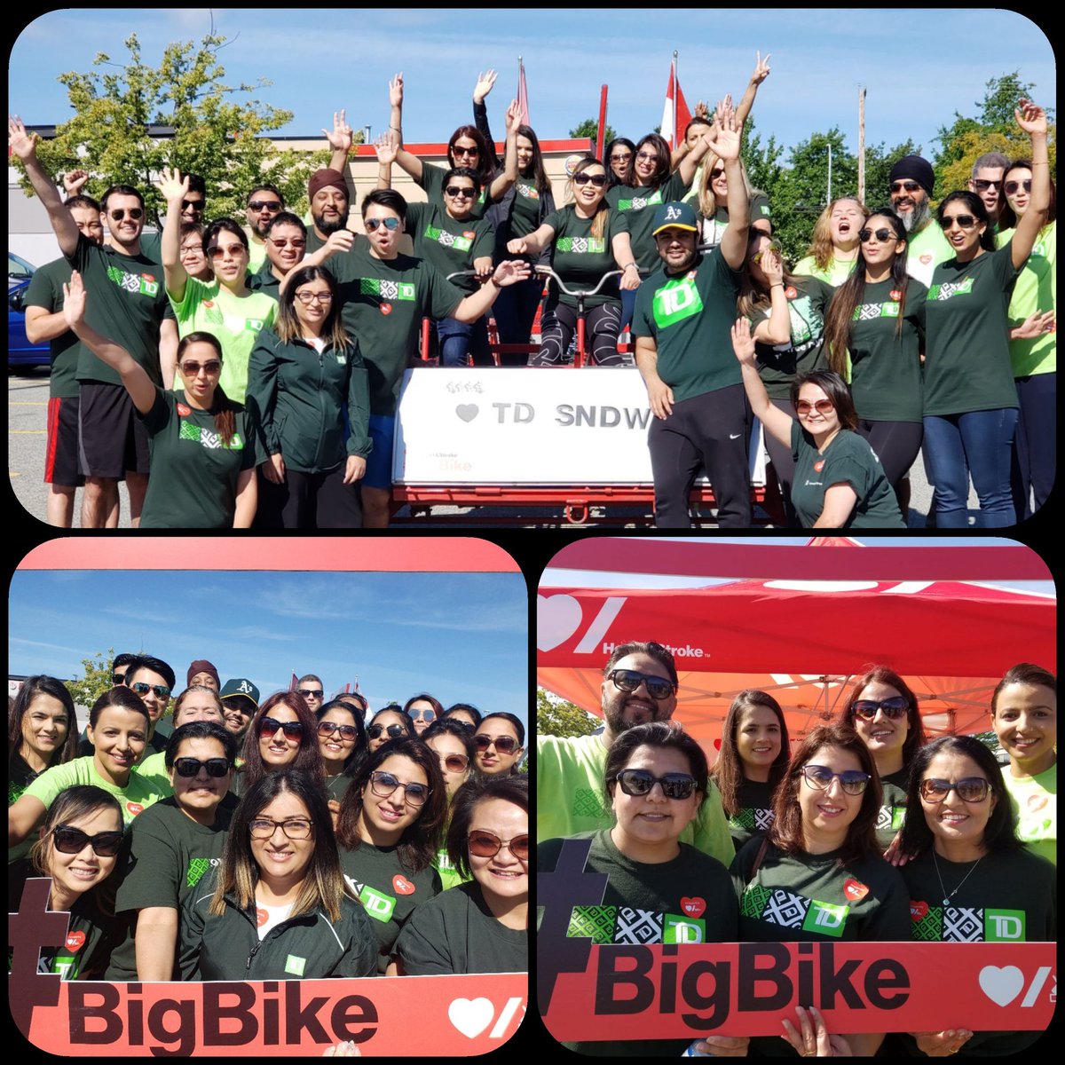 Such an amazing experience with SDNW team.... Kicking of the day and week by giving back to community and supporting amazing cause #BigBike #HeartAndStrokeFoundation #OneTD @GurjivChahil_TD <a href="/chahal78/">Bobby Chahal</a> @KiranGrewal_TD <a href="/soniabassi_TD/">Sonia b</a> <a href="/paramdeep_sodhi/">paramdeep singh</a> <a href="/matharoo_in/">Varinder Matharoo</a> <a href="/AndyCribb_TD/">Andy Cribb</a>