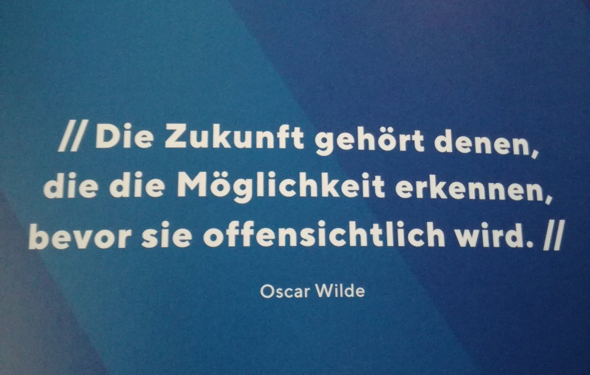 Es ist nicht das OB sondern das WANN wenn es um #Klimaziele &amp; das #Klima geht. Das holt jede Branche ein. Deswegen trifft es #OscarWilde perfekt.
- #Bau-Branche als Vorreiter in Sachen ökologische Transparenz mit Ökobilanzierung &amp; #EPD da geht noch mehr 💪
#tagderbauindustrie