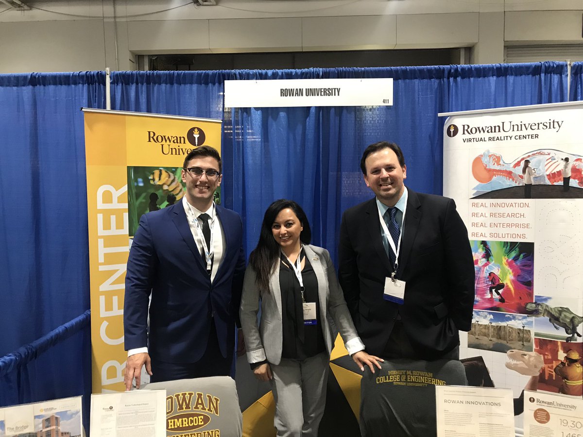 rowaninnovation's tweet photo. .#RowanPROUD to showcase @ResearchAtRowan at #techconnect19! ๐ https://t.co/5FfcuSMwVV