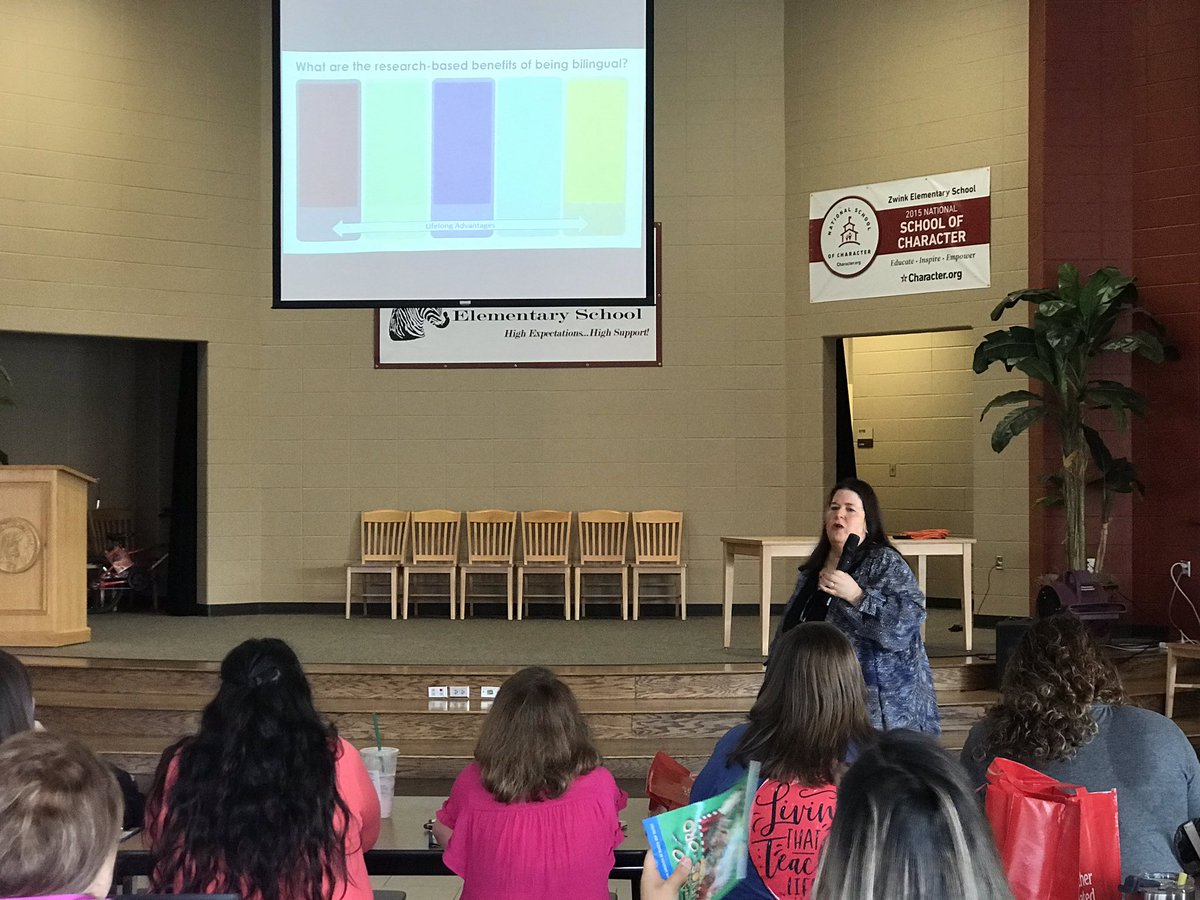 mruiz1Klein's tweet photo. 🌉“Biliteracy doubles the opportunities for our students, families and community” Dr. Silvia Dorta-Duque de Reyes @BenchmarkEdu @KISD_Multling @KleinISD #BiliteracyAcademy https://t.co/Ac0iHAqnQS