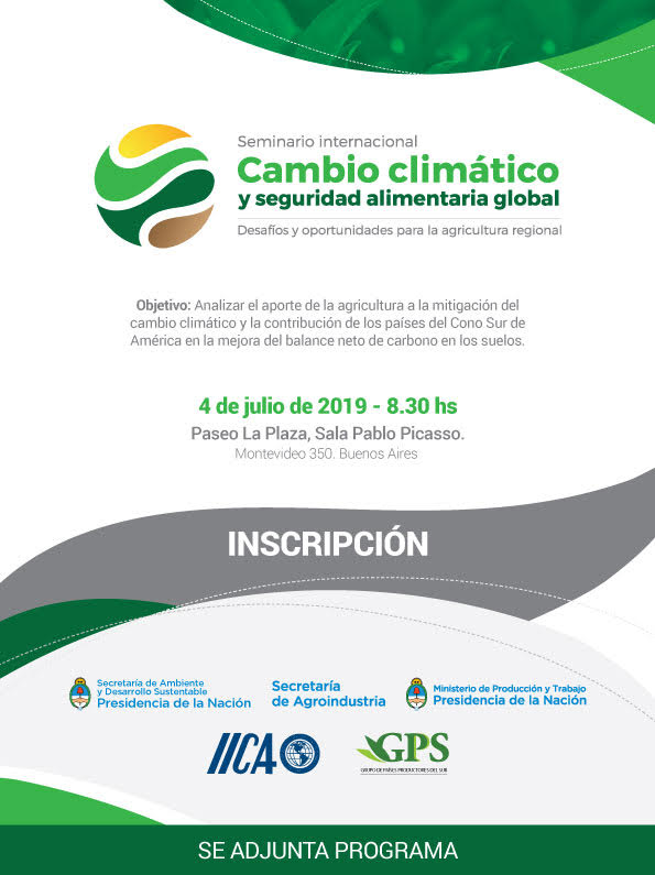 GPSLatinAmerica's tweet photo. #EventosGPS: El #4Jul se realizará el Seminario Internacional: #CambioClimático y #SeguridadAlimentaria Global. Se analizará el aporte de la #agricultura y la contribución de los países del #ConoSur en la mejora del balance de #carbono.
Inscripciones:
https://t.co/zEEO1P0A76 https://t.co/76o981yjTD