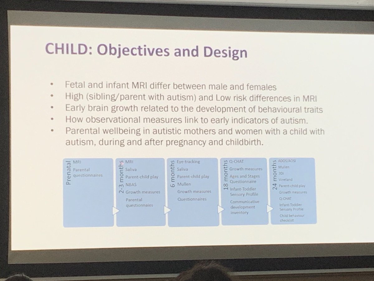 lauraliza's tweet photo. John Sucking of @psychiatry_ucam warns us of the dangers of accidentally excluding participants with comorbidities, particularly with #autism -start recruiting early in life! #BCD2019 https://t.co/1w0NflA3sS
