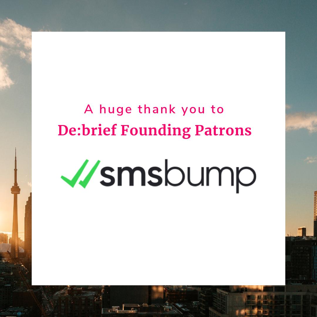 De:brief (@debriefevent) on Twitter photo Good morning, Toronto! Sending out some love to our patrons <a href="/SmsBump/">Yotpo SMSBump</a> today - we're looking forward to seeing you at Unite and De:brief 🙂 Good morning, Toronto! Sending out some love to our patrons <a href="/SmsBump/">Yotpo SMSBump</a> today - we're looking forward to seeing you at Unite and De:brief 🙂