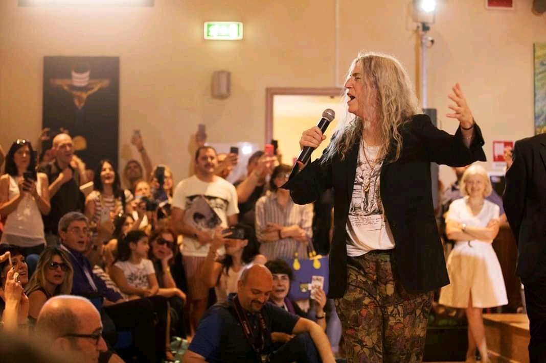 Patti Smith al Medimex #pattismith