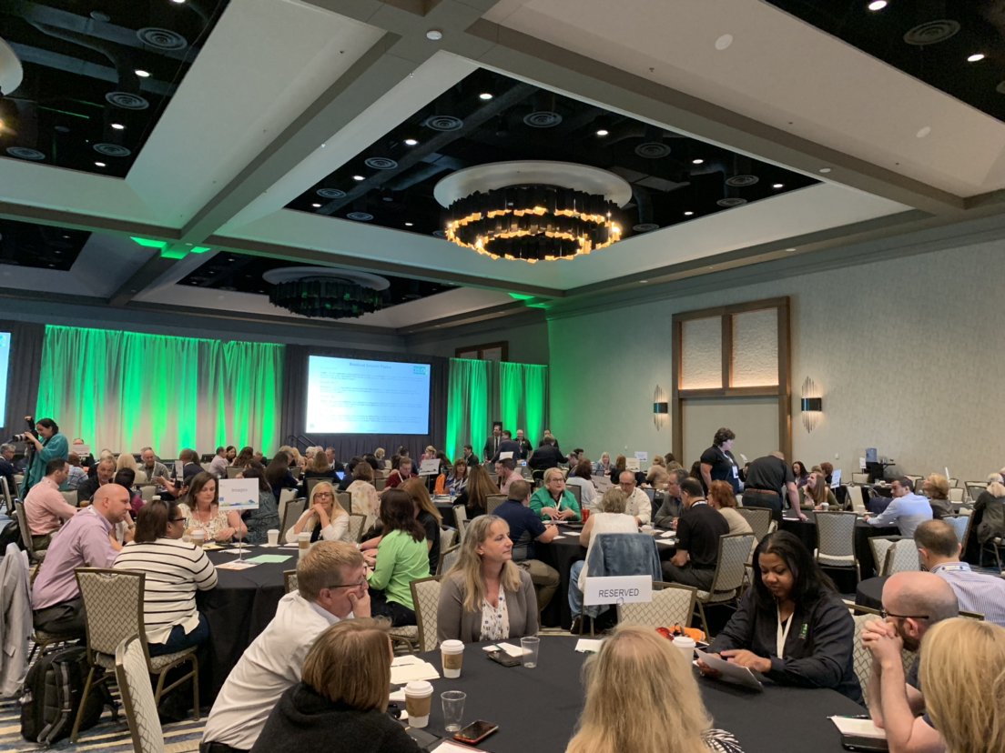 1WorldSync's tweet photo. Our first breakout session is in full affect with discussions on content management including image requirements and sharing #1WSAUG19 #1WorldSync #ProductContent #LevelUp https://t.co/AkBdHzWLLG