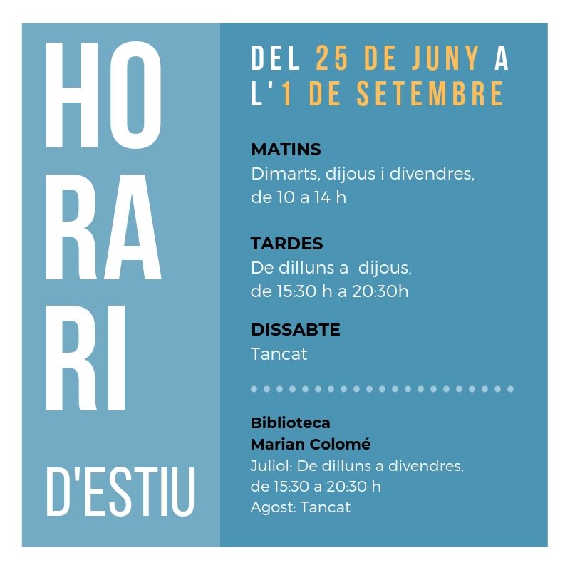 🥳🏖️⏰🏖️ Aneu prenent nota!