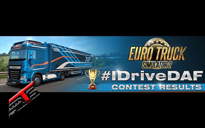 Mel85_RTS's tweet photo. Concours #IDriveDAF - Résultats : https://t.co/cYaeYbKx6W via @RealTruckSim @SCSsoftware @DAFTrucksNV
Congrats to all winners / Félicitations aux vainqueurs ! https://t.co/U3KNKIGbt9