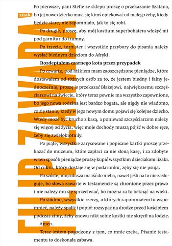 Redakcja artPapieru (@artpapier) on Twitter photo Donosimy, że Filip Zawada rozdeptał czarnego kota przez przypadek.
artpapier.com/index.php?page…
<a href="/WydawnictwoZnak/">Wydawnictwo Znak</a> #FilipZawada #artPapier #krytyka #czarnykot Donosimy, że Filip Zawada rozdeptał czarnego kota przez przypadek.
artpapier.com/index.php?page…
<a href="/WydawnictwoZnak/">Wydawnictwo Znak</a> #FilipZawada #artPapier #krytyka #czarnykot
