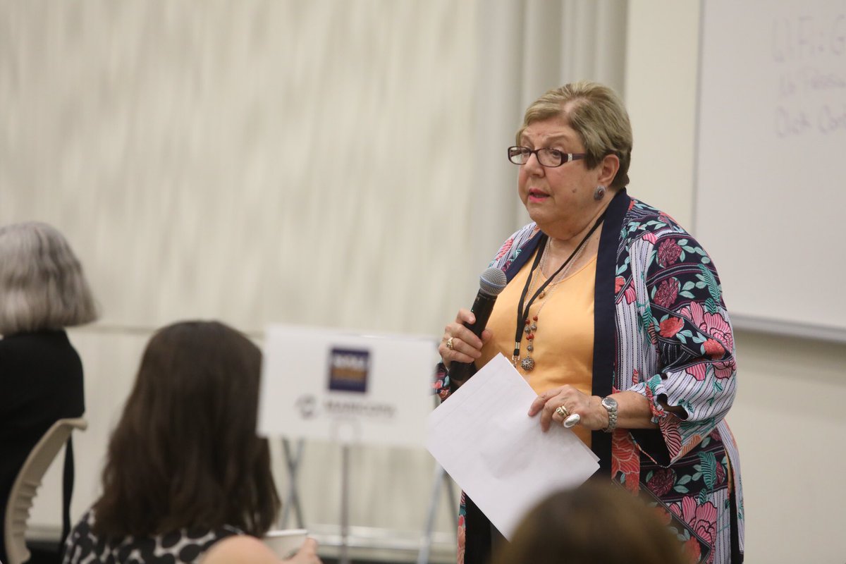 Governors_State's tweet photo. #GovState Pres. @epmaimon says, “From the beginning, when we were founded in 1969, this university was committed to innovation and what we now call the ‘new majority,’ who are central to the goals of #highered today.” #GSUsummerinstitute https://t.co/Ol6JI7wwua