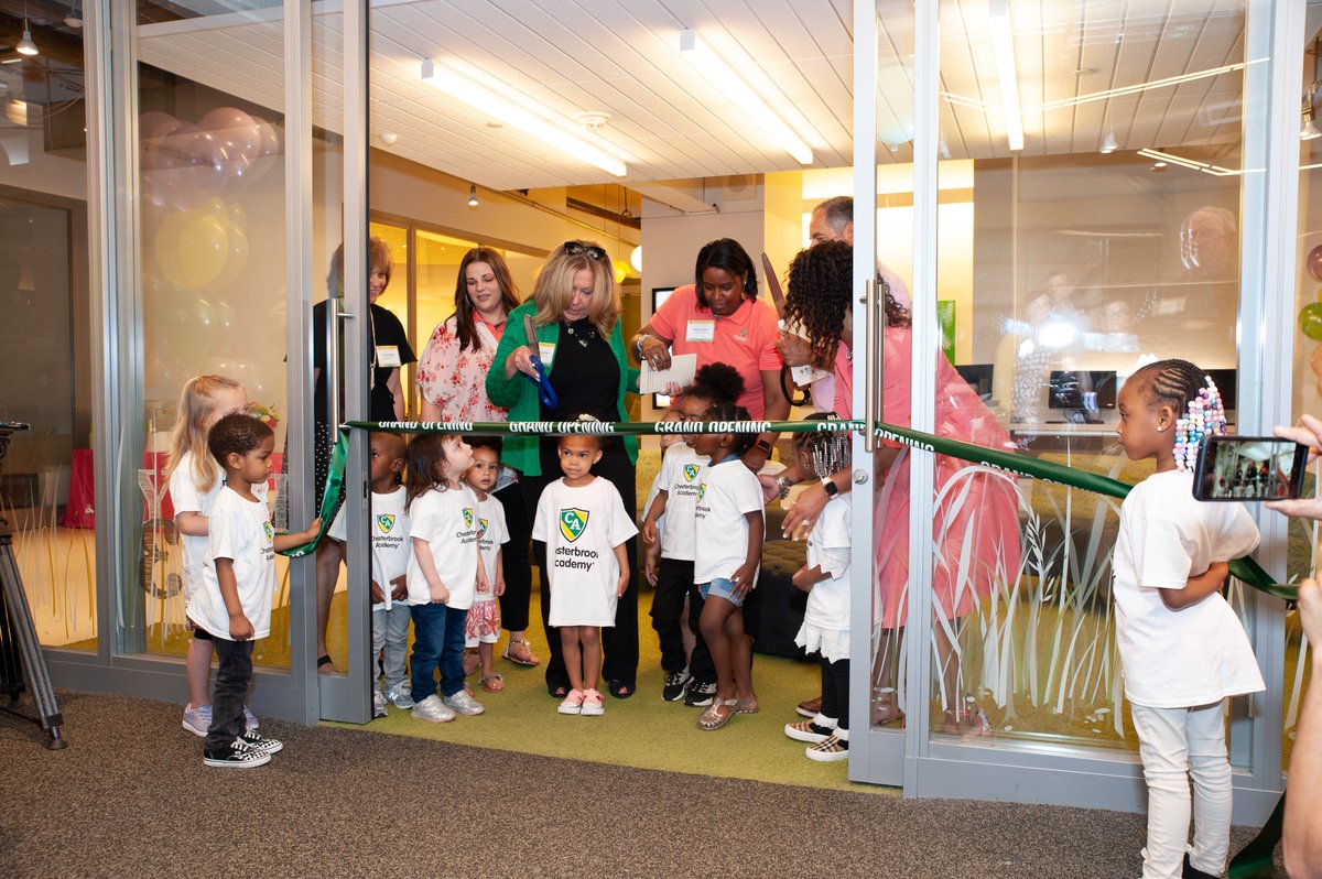 Earlier this month, we hosted a grand opening celebration at our newest preschool at Centre Square in #Philadelphia! Learn more about our program at: ChesterbrookAcademyCentreSquare.com