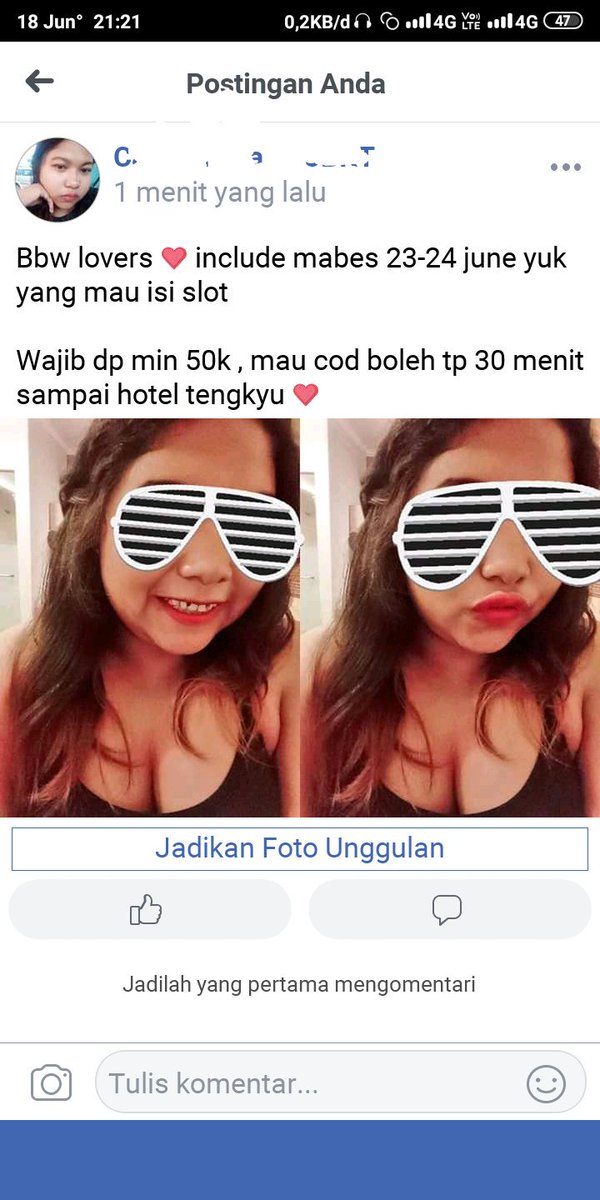 AzharCaca's tweet photo. #OPENBOJKT
#openbojakpus
#openbojakbar
#availjakarta
#availjakpus
#AvailJaksel
#bisyarjakarta 
#bisyarjaktim
#bojakarta
#bojakpus
#bisyarjakarta
#bisyarjaktim
#EXPOJAKSEL
#expojakbar 
#EXPOjakarta
#Recomended4Bo https://t.co/Ai41yuNFDR