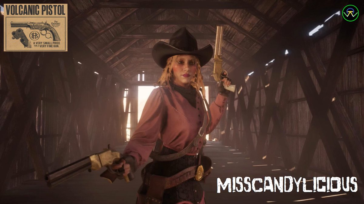 Candysseus's tweet photo. Volcanic Pistol 🌋Will set you back about $270 💰#RedDeadWeapons #VolcanicPistol #MissCandyLicious💖 #EatMyPosse👅🍭 #RedDeadRedemption2 #RockstarGames #PS4share https://t.co/1ze6h2HKHX
