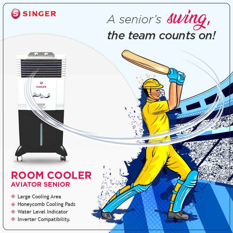 singer aviator cooler