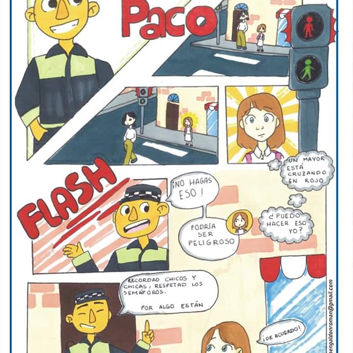 Nuestra primera viñeta, llegada desde Alcalá de Henares, diseñada por nuestra amiga Carmen Galdon.
Muchas Gracias Carmen.
Y tomad nota <a href="/SEGURIDADVIALUS/">SEGURIDAD VIAL- ONU</a> <a href="/DGTes/">Dir. Gral. Tráfico</a> <a href="/FESVIAL/">FESVIAL</a> <a href="/FETEVI/">FETEVI</a> <a href="/RACE_es/">RACE - Real Automóvil Club de España</a> <a href="/fmapfre/">Fundación Mapfre</a> <a href="/Motorgallego/">Motorgallego</a> <a href="/_PMSV/">PMSV</a> <a href="/AgaldonG/">Agustin Galdon</a> <a href="/maitecanamares/">Maite Cañamares</a> <a href="/feuvertenmarcha/">FEU VERT en marcha</a> <a href="/Ponle_Freno/">Ponle Freno</a>