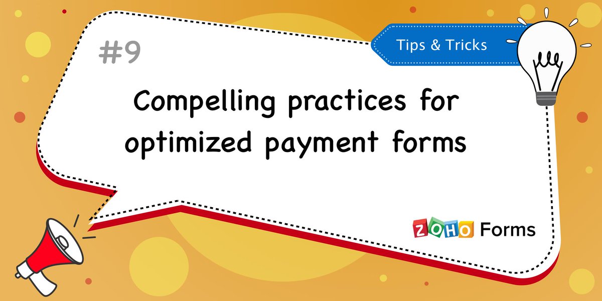 ZohoForms's tweet image. If you&apos;re using online payment forms to process your payments—great! Big thumbs up! But you can always get those checkouts moving faster with better-designed forms.
Check out some best practices here: zco.to/PaymentFormPra…
#PaymentForms #DigitalPayments #FormTips