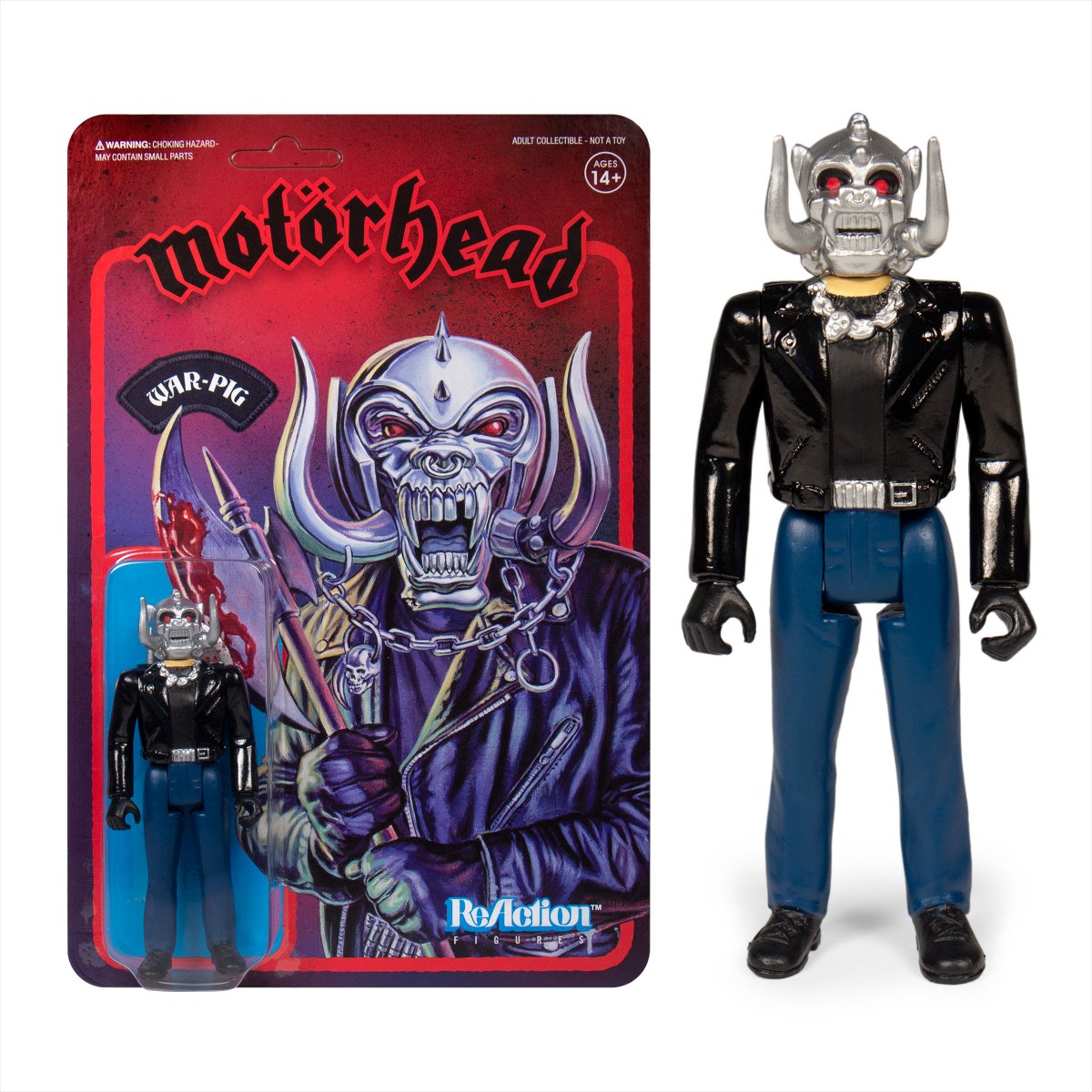myMotorhead's tweet photo. EVERYTHING LOUDER THAN EVERYTHING ELSE!

WITH A DEVIL’S GRIP COMES THE OFFICIAL, AXE-WIELDING SUPER7 X  MOTÖRHEAD WAR-PIG FIGURE FROM 1982, RELEASED THIS WEDNESDAY JUNE 19th
War-Pig can be purchased at https://t.co/YJ4bOO2SBS from Wednesday June 19th. https://t.co/H5EwOWcFfH