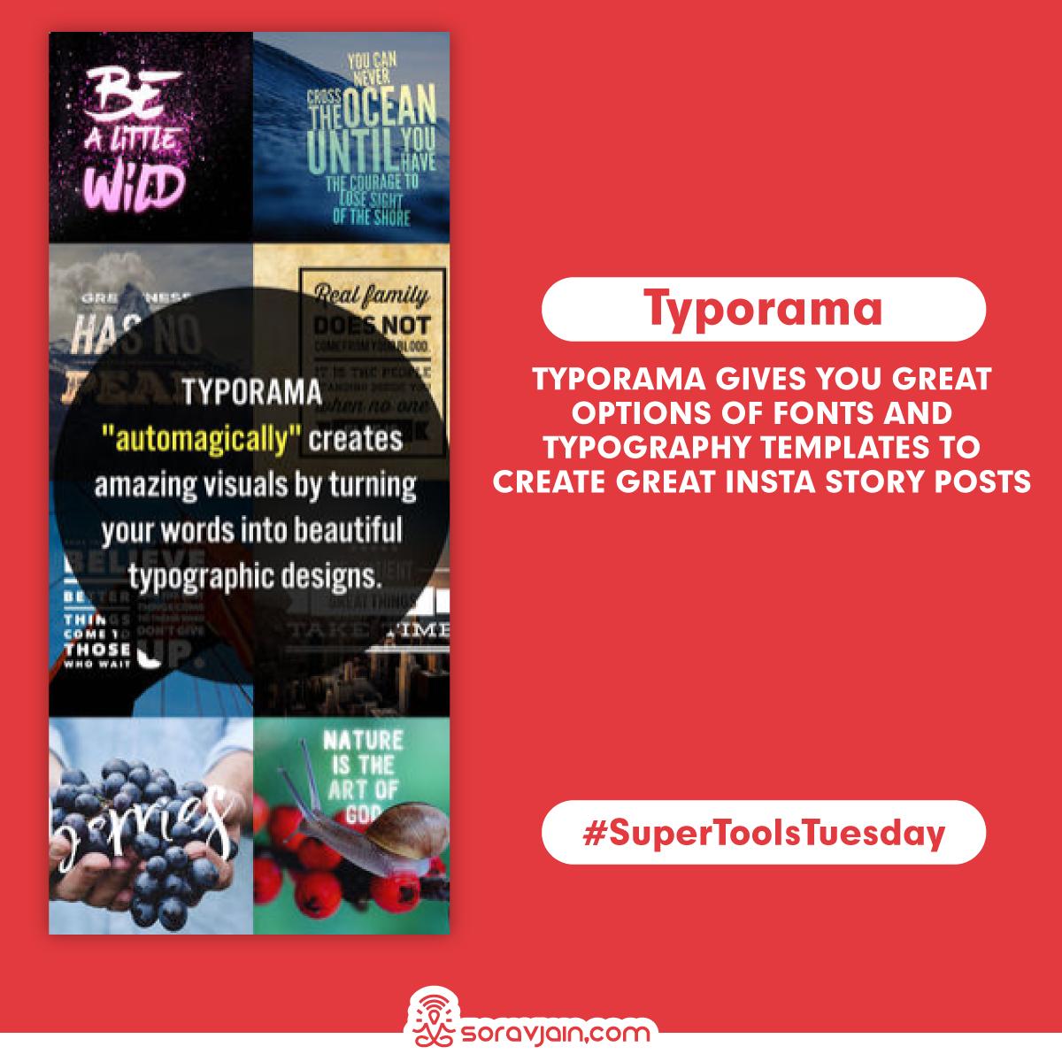 SoravJain's tweet photo. Instagram stories for a brand are much more than just fun. Here are a few tools that will help you create stories that will stand out in the crowd. #SuperToolsTuesday #InstagramTools (3/3) https://t.co/Ryd8qNTh57