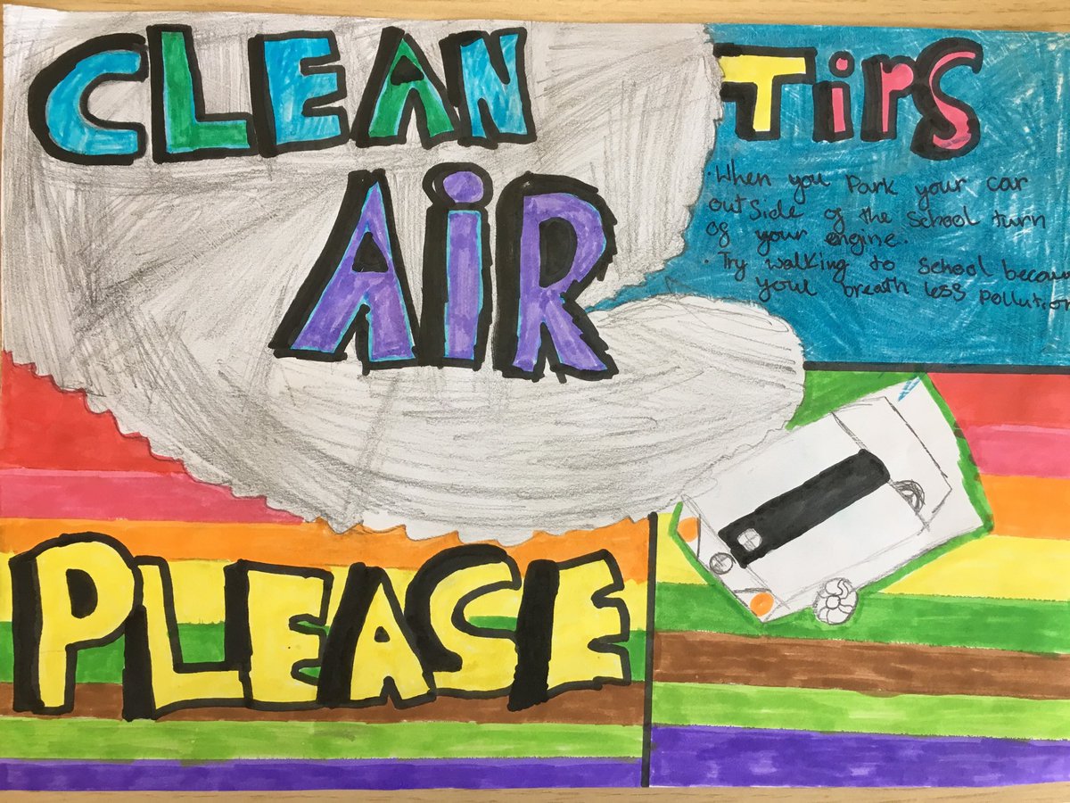 Blown away by ⁦<a href="/HargravePark/">Hargrave Park School</a>⁩ pupils today. So many great ideas about how they can breathe less pollution. Lots of #cleanair posters by pupils will go up outside the school for car-free play street this Thursday 3.30 ⁦<a href="/IslingtonBC/">Islington Council</a>⁩ ⁦<a href="/Clean_air_kids/">Cleaner Air Sooner</a>⁩