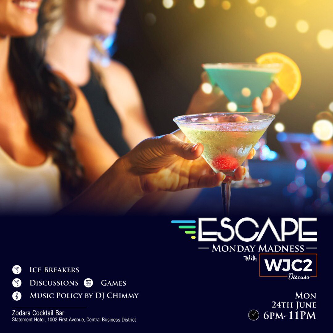 WeJustCame2_'s tweet photo. #WJC2Discuss is a social mixer to discuss contemporary issues that relate to everyday life. Come and de-stress after work next Monday @ZodaraNg
Get to ready DISCUSS and bring a friend along https://t.co/iV59nvIKbe