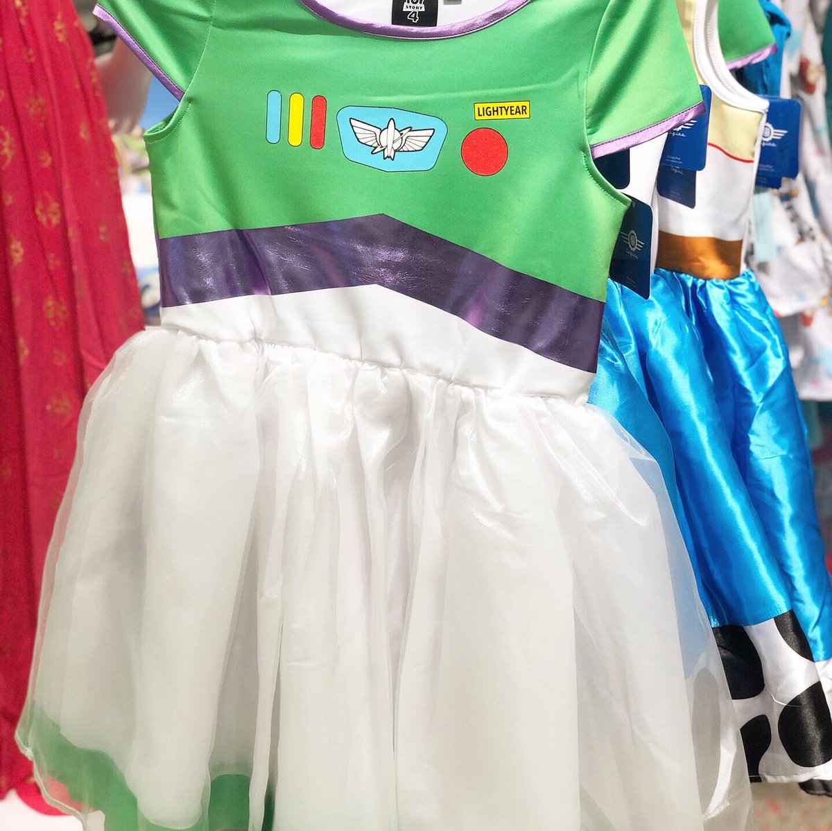surprisetcmp's tweet image. To #Target...and beyond!! Who’s excited for the premier of #ToyStory4 to hit theaters this week? For the little fans who want to theme their attire for the occasion, we spotted these adorable Woody and Buzz Lightyear dresses at our @target.