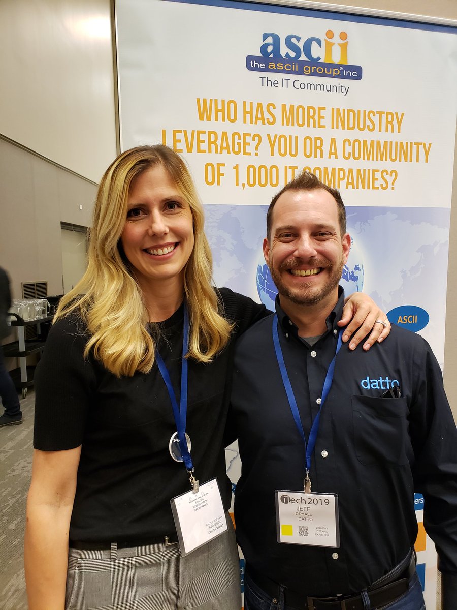 asciigroup's tweet photo. The ASCII Group is happy to be in Ottawa at #iTechOTT today connecting with local MSPs and hanging with some of our technology vendor partners @datto. https://t.co/dL1hcr9ECg