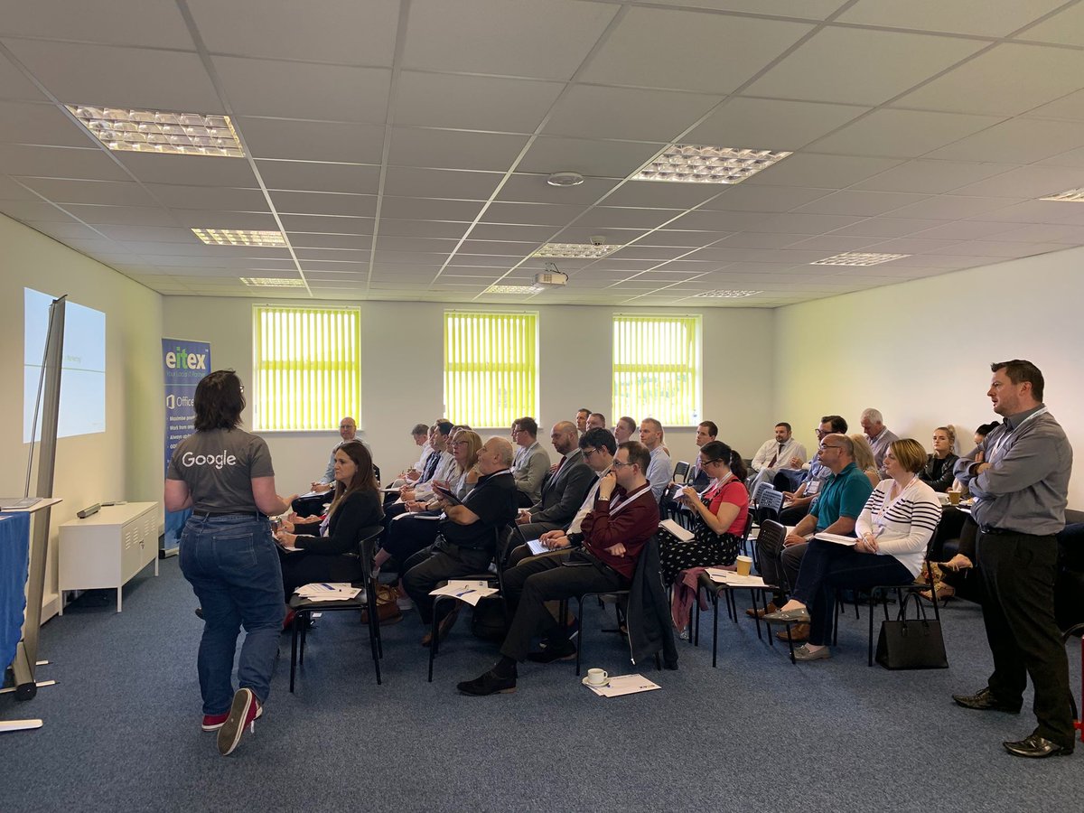 EitexUK's tweet photo. A big thank you to everyone who presented at Digital Growth Day 2019 @Googleuk #Googlegarage @northernmediaNM @sanderspartners @allmysystems @EitexUK @Barclaysuk and thank you to all that attended. I hope you found it interesting and take away some useful tips and advice. #WBW19 https://t.co/7okVRifSI9
