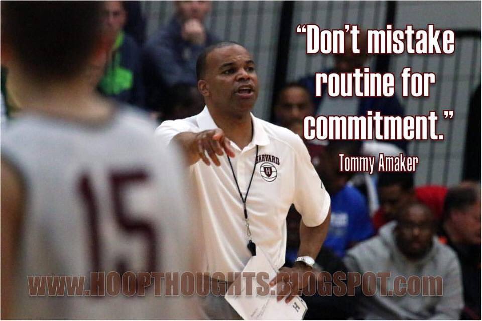 CoachBobStarkey's tweet photo. Message to team before workouts this morning...champions don’t go through the motions...they aren’t trying to just finish a drill...they are committed to every facet of every drill — working to create the habits that will improve their play. https://t.co/YPM1dNAx9a