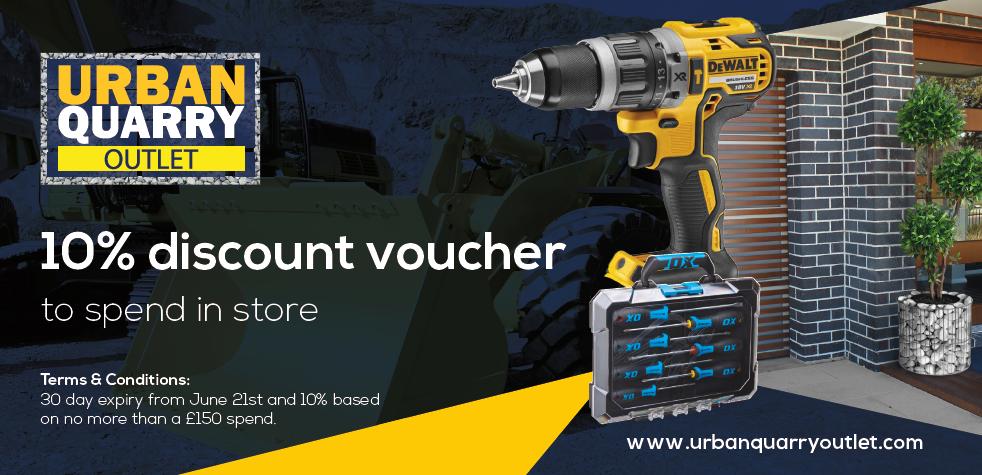 rockincolour's tweet photo. CES Urban Quarry Outlet officially opens its doors this Friday, 21st June. Join us for the launch event at CES Moneyreagh and use this voucher to claim 10% off purchases made in store. https://t.co/OXBESJ9Zhd