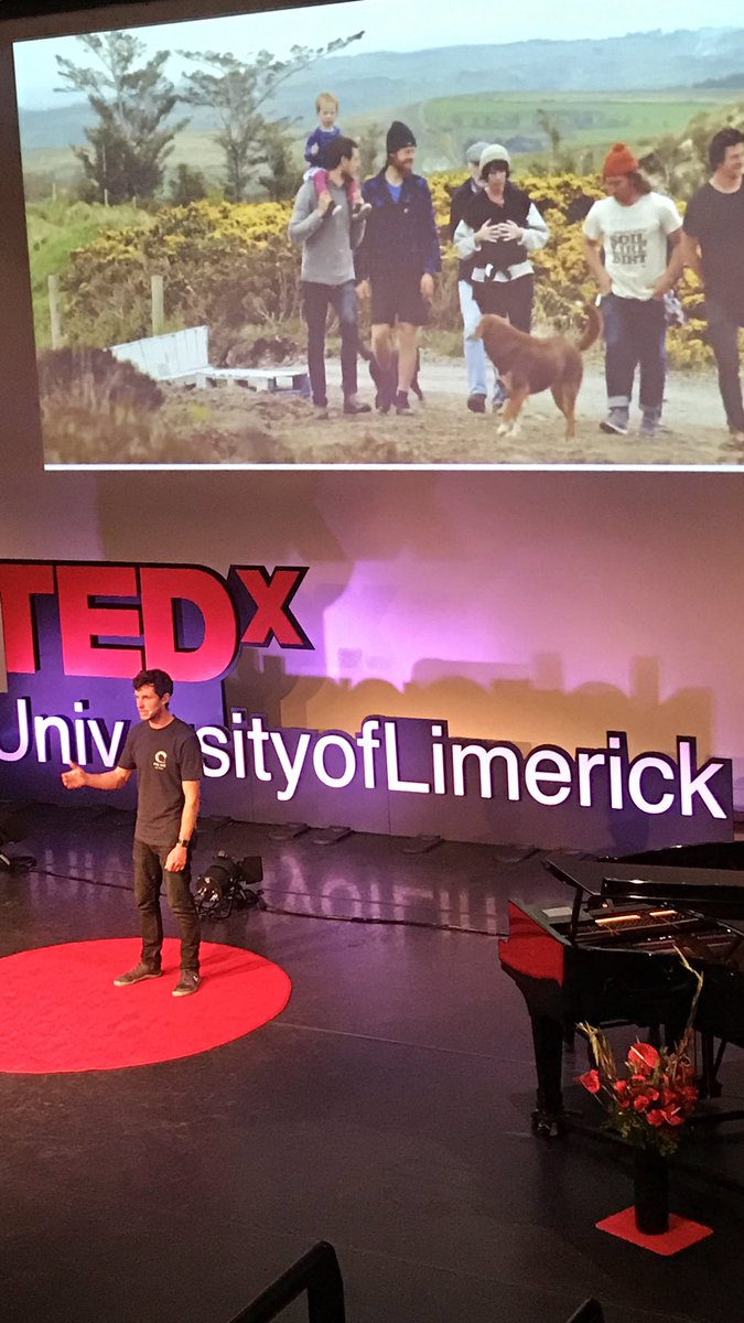 colettecowan1's tweet photo. excellent talk by Fergal Smith founder Moy Hill community supported agriculture farm #CSAFarm & also #professionalsurfer On his journey & re the need for a community to support farmers who are hardworking lone workers #Mentalhealth #organic #soilregeneration @TEDxUL2019 https://t.co/SbceZ6u76i