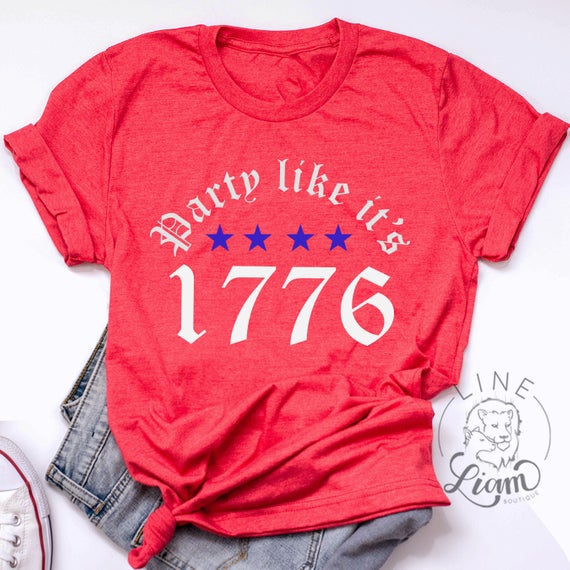 USTrumpTweets's tweet photo. @realDonaldTrump Party is coming on next 4th july 😍😍

Party like its 1776-4th July
Get yours: https://t.co/jBT7IXsnyp

More design: https://t.co/a21vtYqImC https://t.co/asulWHLncL