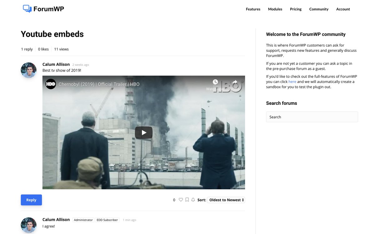 The new WordPress forum plugin we've been working on the last few months is nearly ready for release. Here's a sneak peek of ForumWP!