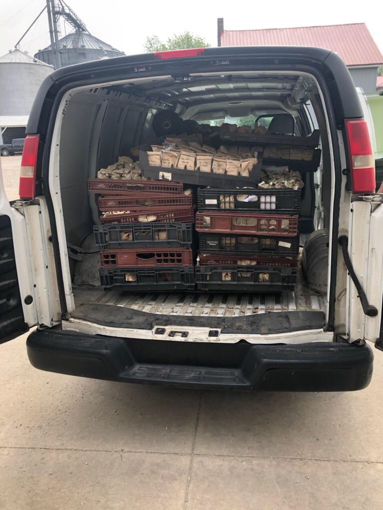 PAGChicks's tweet photo. Soil samples are headed to @Field_Updates Rock River Labs! https://t.co/T4FyFSiQZJ