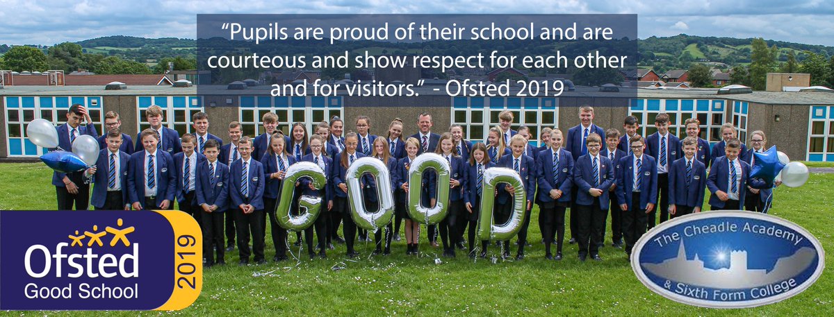 Staff and students are celebrating following their recent Ofsted report, which has graded the academy as GOOD in all aspects. 

Read More: thecheadleacademy.co.uk/News/The-Chead…

#cheadle #Staffordshire