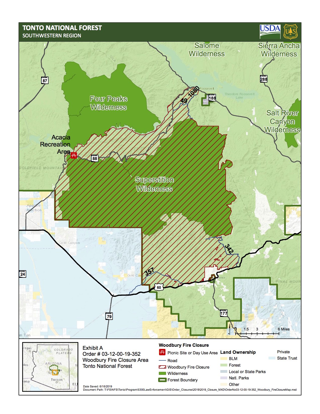 Tonto National Forest Map Tonto Nf Auf Twitter: "#Woodburyfire Public Safety Closure Order Tonto  National Forest Closure Order Pdf: Https://T.co/Byokpa8Ngh Closure Map Pdf:  Https://T.co/Kb6Oajvyvh Https://T.co/65Bdloj0Du" / Twitter