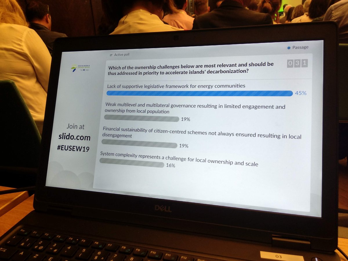 What are the challenges to islands' decarbonization?

#slido