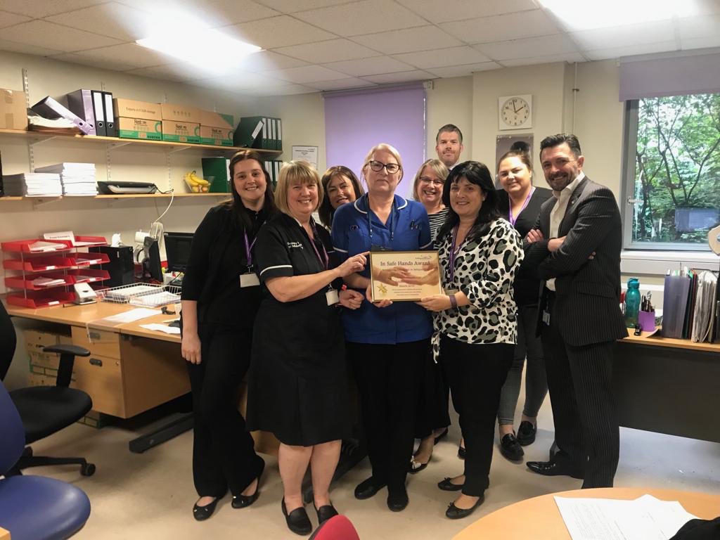 Well done to one of <a href="/LiverpoolWomens/">Liverpool Women's University Hospital</a> Enhanced Midwives Carolyn Moore for receiving the Safeguarding ‘In Safe Hands’ Award. Always going above and beyond for her women....a worthy winner.