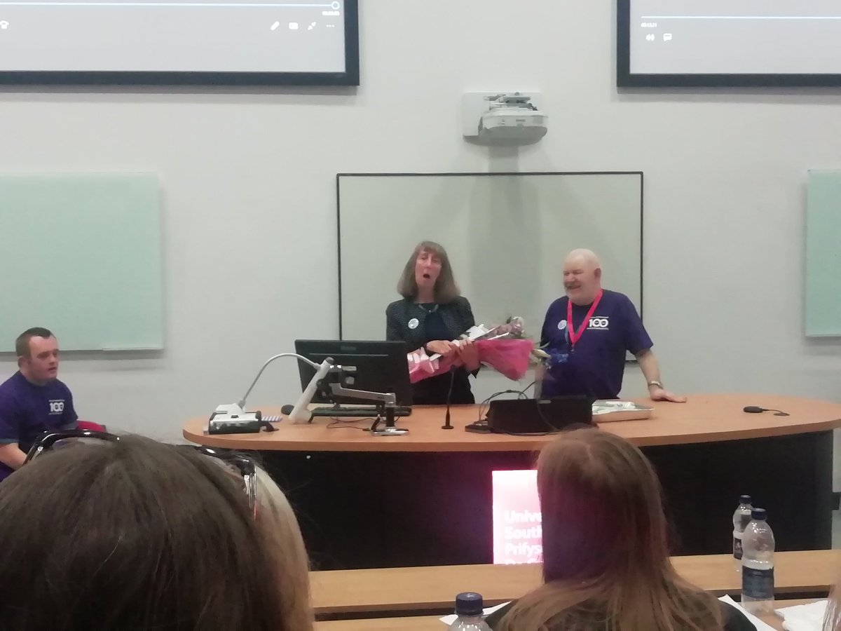 Professor Ruth Northway #thisisyourlife <a href="/NorthwayRuth/">Ruth Northway RN(LD) FRCN FLSW, FQNI</a> 40 yrs working tirelessly to enhance the lives of people with learning disabilities @USWCareSciences #100yrsRNLD