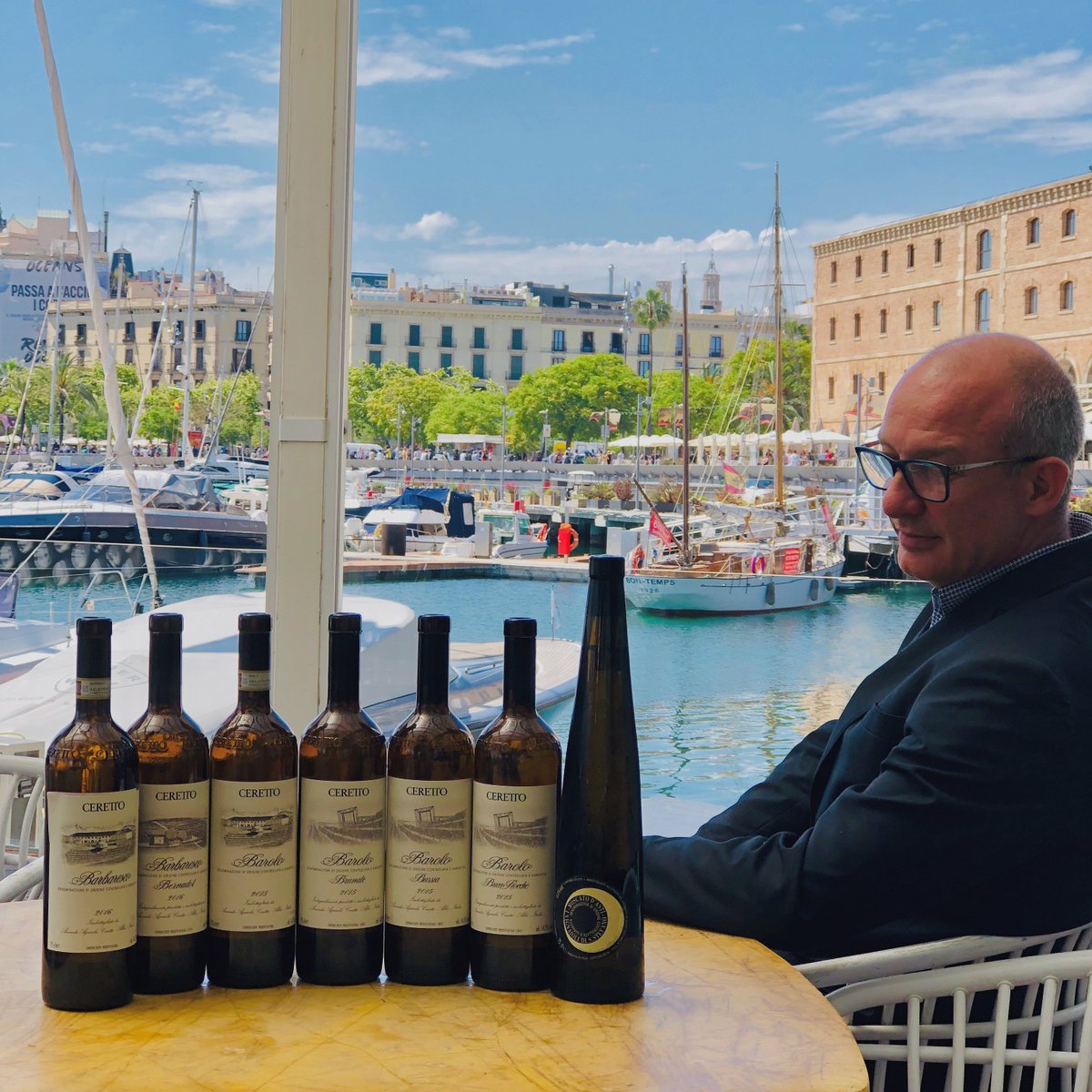 Hoy nos ha visitado Federico Ceretto de <a href="/CerettoWinery/">CerettoWinery</a>, la oportunidad perfecta para catar sus magníficos vinos del Piamonte bit.ly/2WPhoJ2