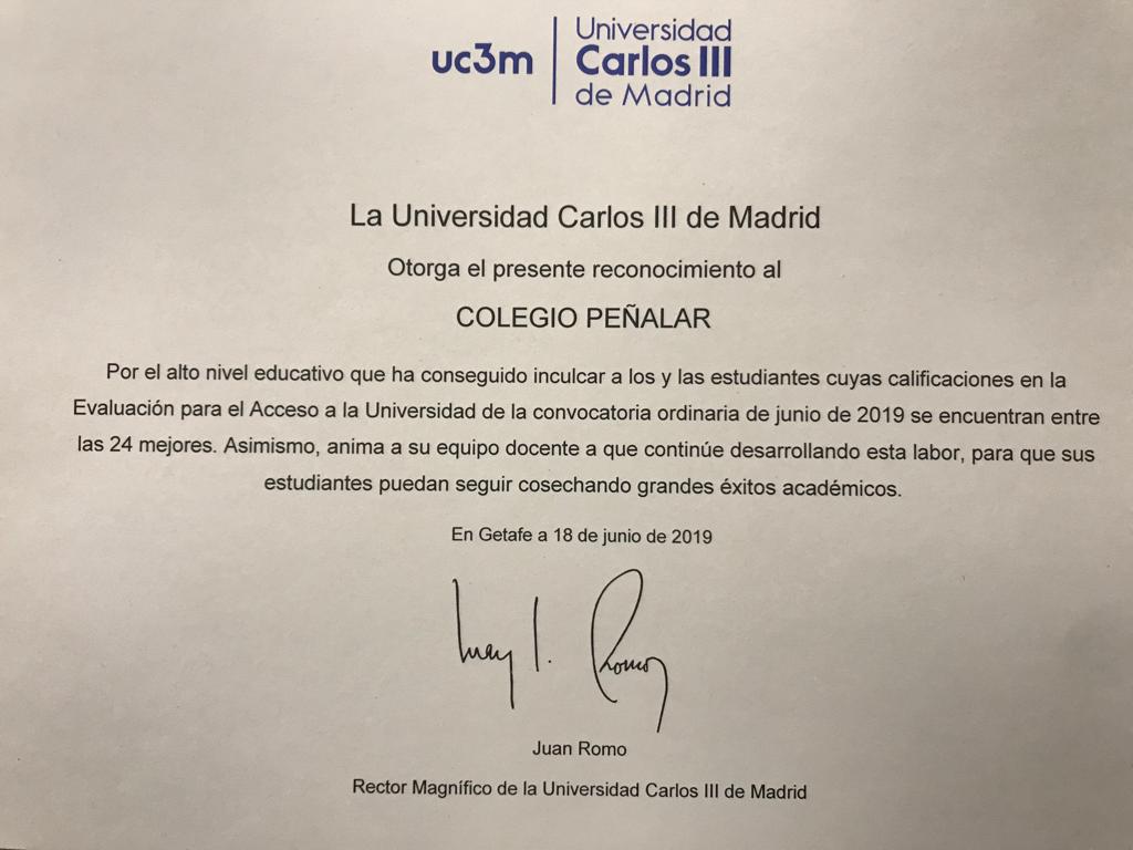 Colegio Peñalar tweet media