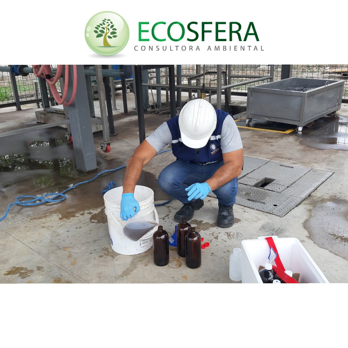 EcosferaEC's tweet photo. #EcosferaEC #Trabajos Monitoreo Ambiental (calidad de agua y aire) en  Diana Food Ecuador. #Nature #EcuadorSustentable https://t.co/GXiGw6NvYx