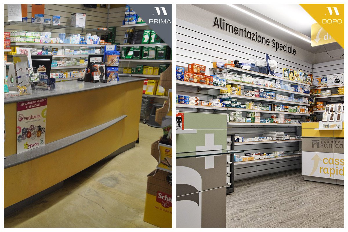 mobilmitalia's tweet photo. Un grande #RESTYLE per una piccola farmacia!
📌Scopri come abbiamo riqualificato i 52mq della Farmacia San Carlo
👉https://t.co/K1Kz0e2Ylj

#MOBILM #ProgettazioneFarmacie https://t.co/sp8zm5OXqK
