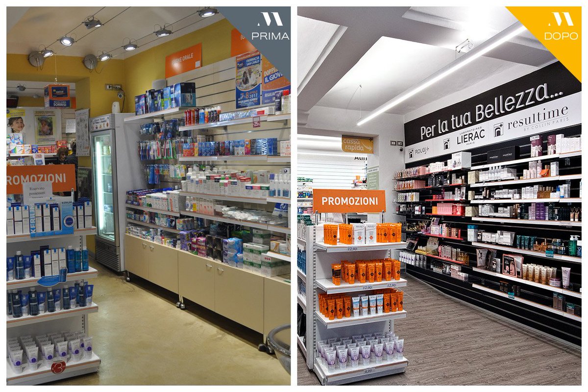 mobilmitalia's tweet photo. Un grande #RESTYLE per una piccola farmacia!
📌Scopri come abbiamo riqualificato i 52mq della Farmacia San Carlo
👉https://t.co/K1Kz0e2Ylj

#MOBILM #ProgettazioneFarmacie https://t.co/sp8zm5OXqK