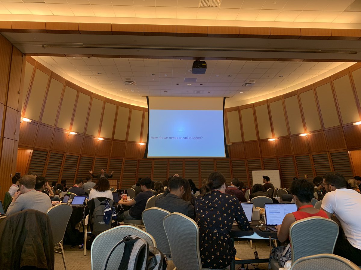 How do we measure value today? @ldavolio discusses value based care and how machine learning is influencing healthcare. #mit #mitbootcamps #mithms #healthcareinnovation