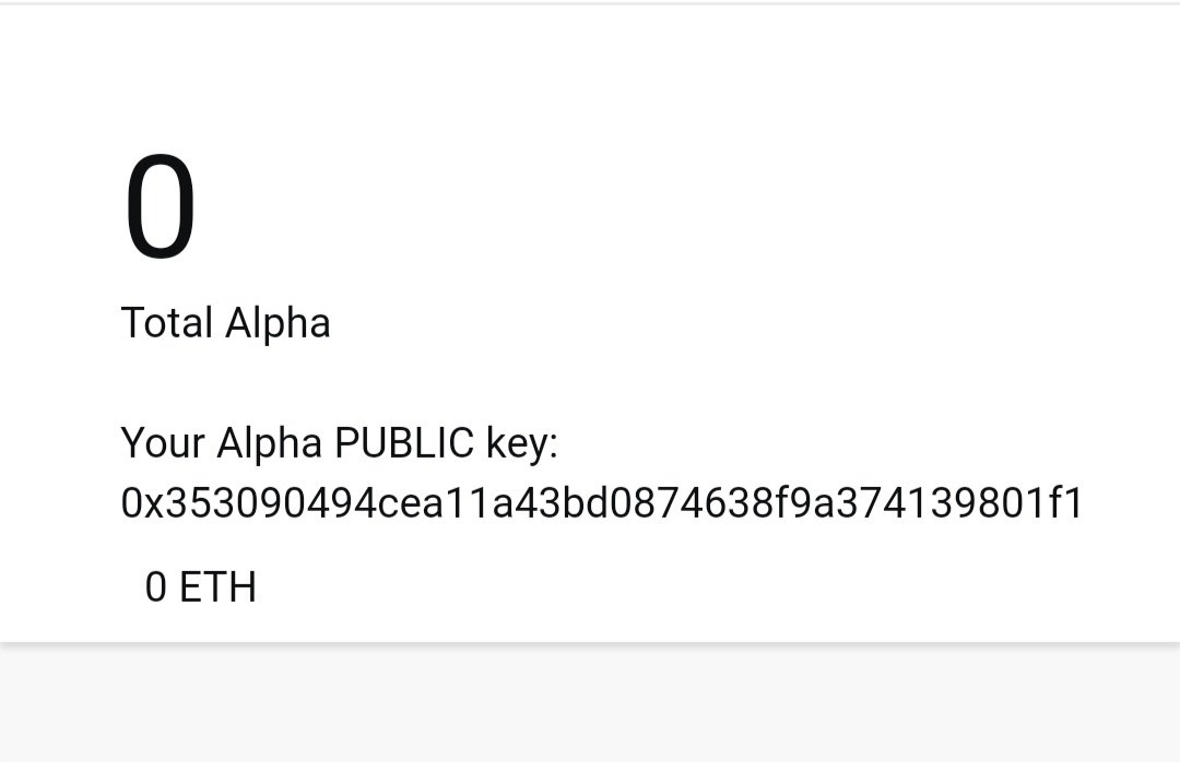 anubhavaseeja's tweet image. #ALPHAWALLET
0x353090494cea11a43bd0874638f9a374139801f1